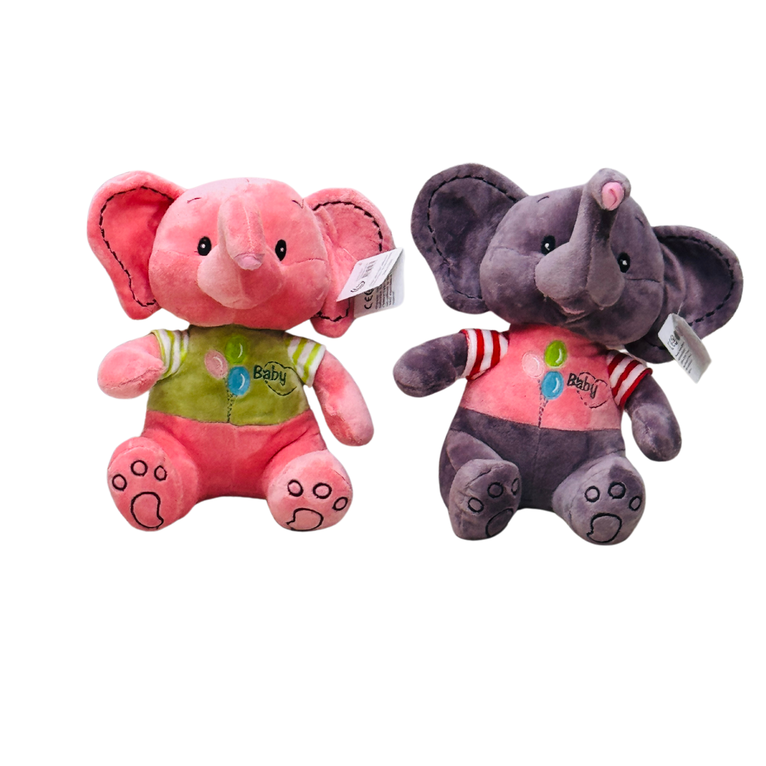 25CM ELIPHANT 2 CLRS