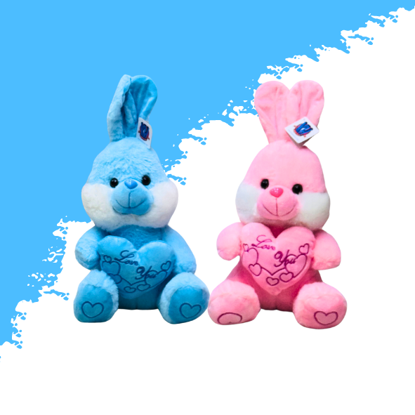 30CM RABBIT 2 CLRS