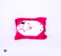 Pillow with cow head