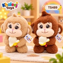 20CM Monkey, 2 Colors W/Voice